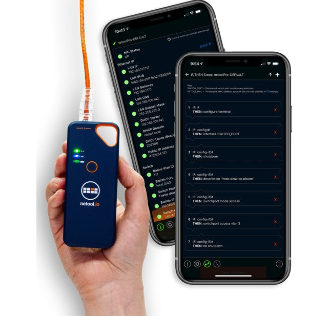 Netool PRO 2 - Portable Network Engineering Tool - Scan Network (VLAN, Switch data, STP, PCAP, DHCP, Ping, Traceroute and More) Netool PRO 2 - Portable Network Engineering Tool - Scan Network (VLAN, Switch data, STP, PCAP, DHCP, Ping, Traceroute and More)